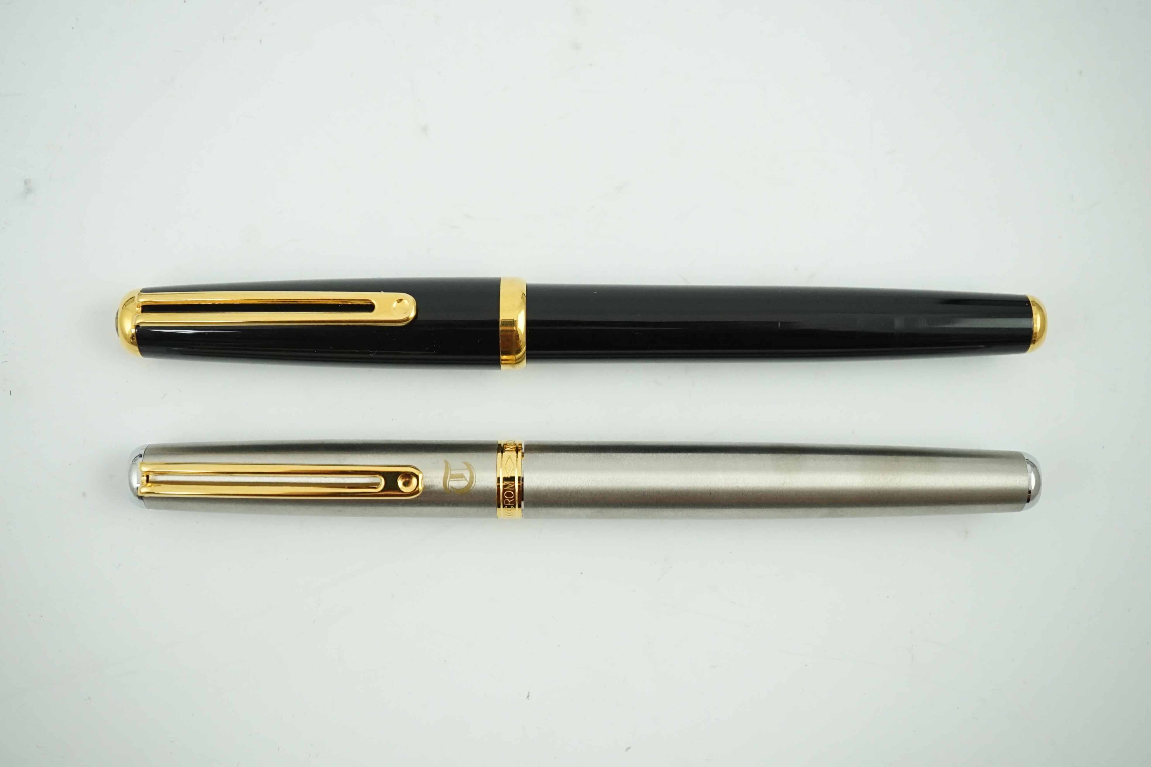 Two Inoxcrom fountain pens, boxed